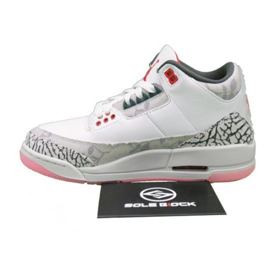 Air Jordan 3 Retro Wings Jordan 3 Jordan  AJ3 Мужские Розовый/Белый HM6993-100