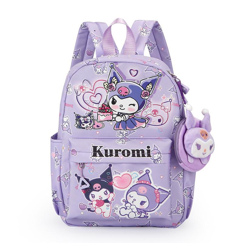 Kuromi Sanrio Hello Kitty My Melody Cartoon Pattern Backpack Children Gifts