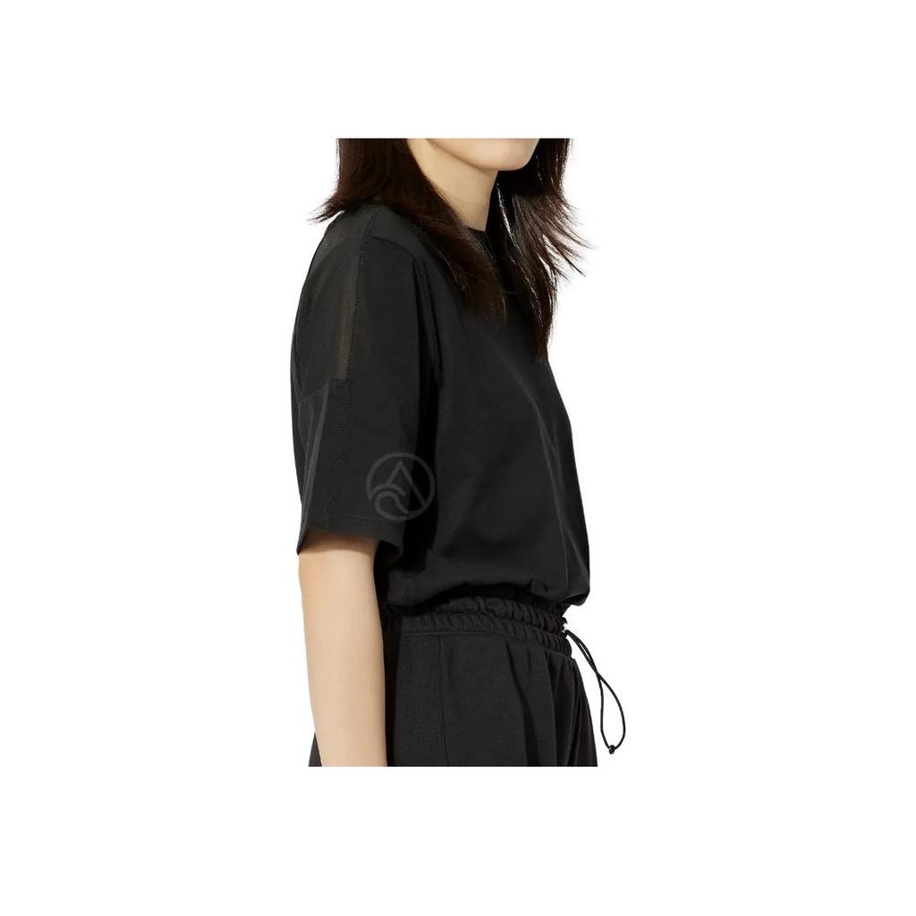 Nike Dri-Fit NSW ADV Tech Pack с круглым вырезом, повседневная футболка с короткими рукавами, женские топы, черные DD4621-010