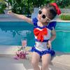 Girls' Trendy Sleeveless Slimming Surf Swimsuit