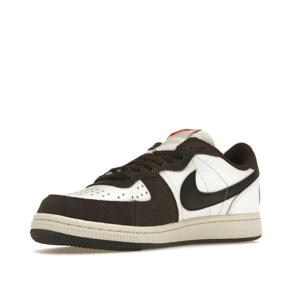 Nike Кроссовки унисекс Terminator Low Velvet Brown Croc Black Sail Coconut-Milk FN7815-200