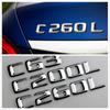 Merc + edes Be + nz C class багажник автомобиля 3D английская этикетка модифицированные наклейки для автомобиля украшение автомобиля