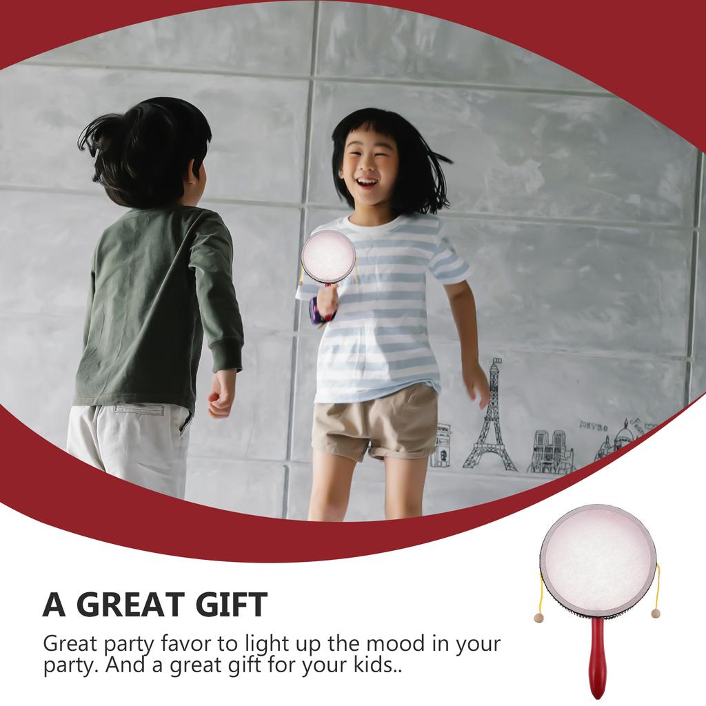 Волновой барабан для детей, обучающие бубен, музыкальные инструменты, детские игрушки-барабан, деревянная ручная перкуссия