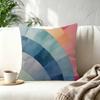 Modern Abstract Watercolor  Trendystyle decorative throw pillow cover insert not included fauxembroidery design