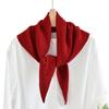 Women S 100 Australian Wool Triangle Scarf Spring Solid Color Versatile Shawl