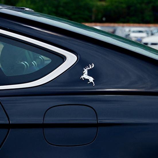 Стильная наклейка с эмблемой, гальваническая, съемная, декоративная