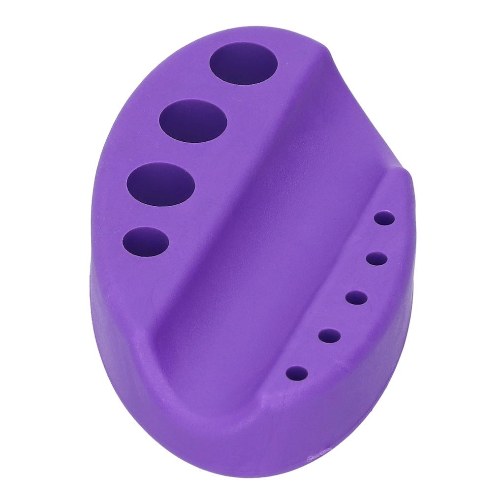 Silicone Tattoo Pigment Rack Reusable Washable Microblading Tattoo Pen Ink HolderPurple