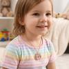 Cat Bear Charm Children's Necklace Cute Design Princess Costume Necklace  Kids Fashion
