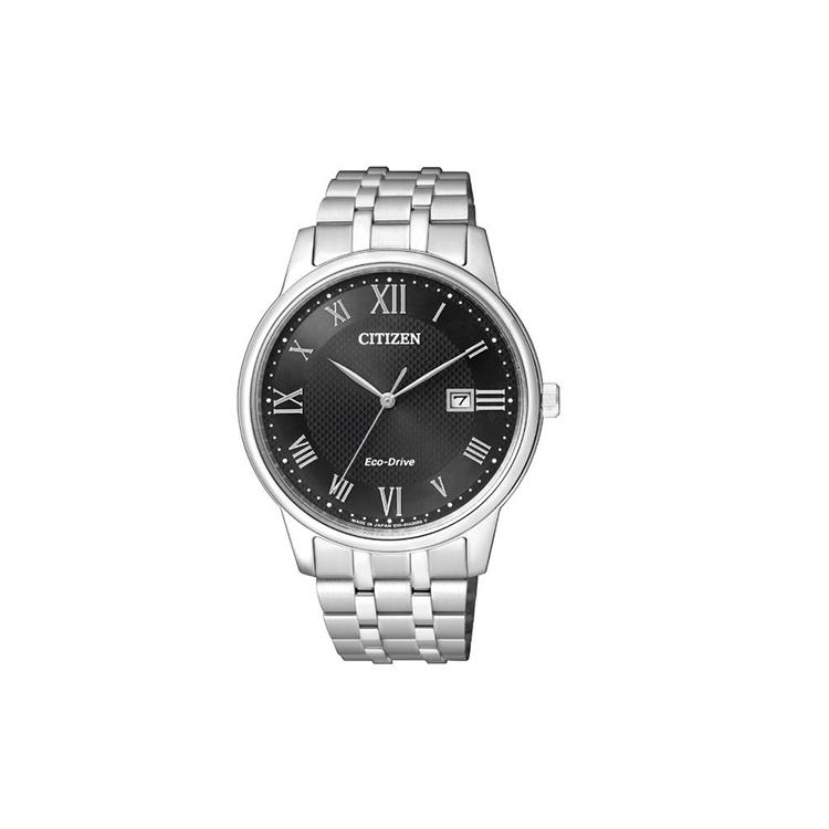Citizen Коллекция Eco-Drive Часы с кварцевым механизмом на солнечных батареях Мужские часы Черный циферблат BM6970-52E