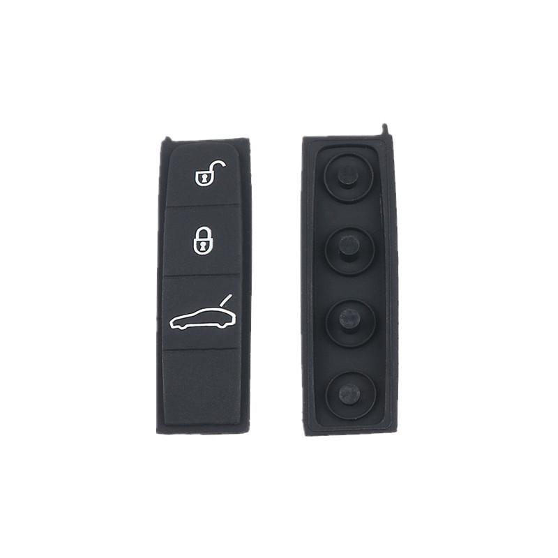 Porsche Smart Key Leather Button Replacement for 911, Panamera, Cayenne