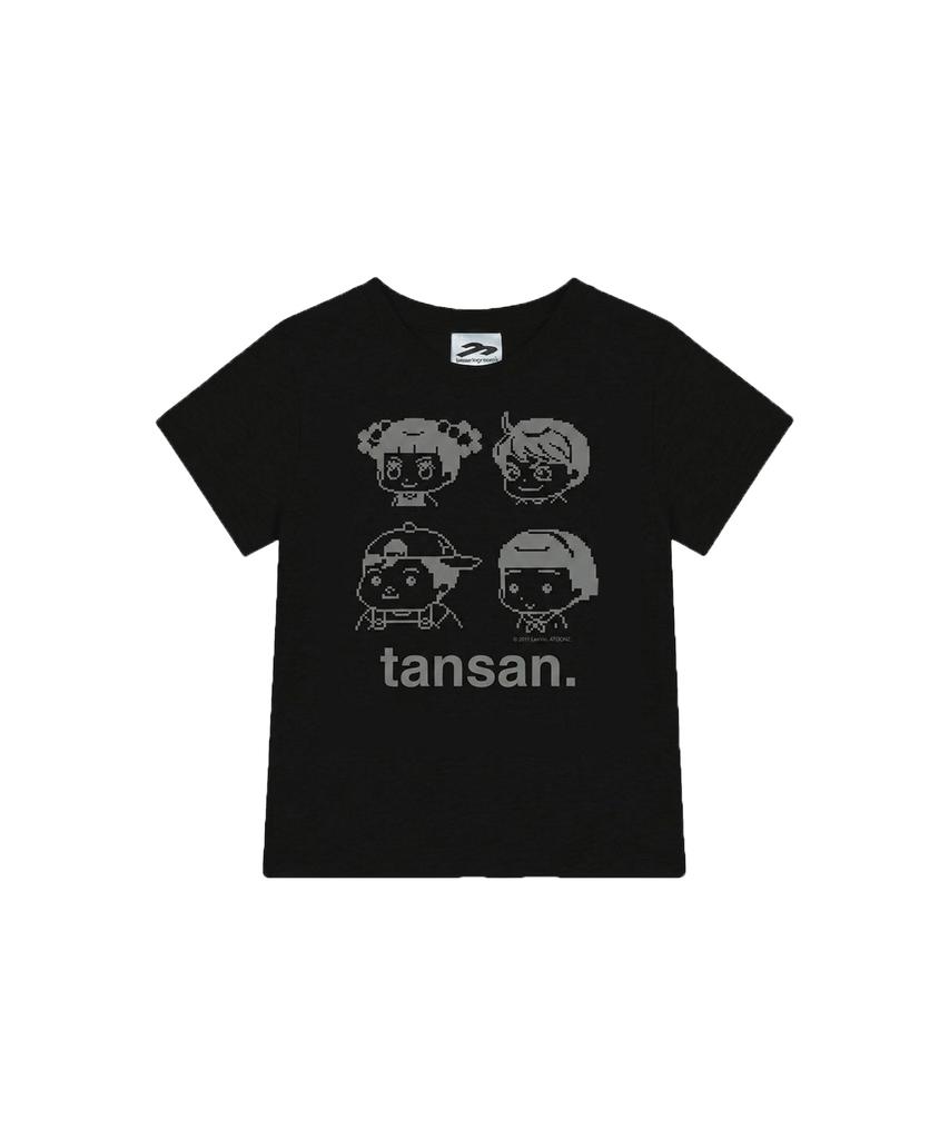 Tansanmageunesyum Привет, Джаду X Тансан Френдс Пиксельная футболка (черный)