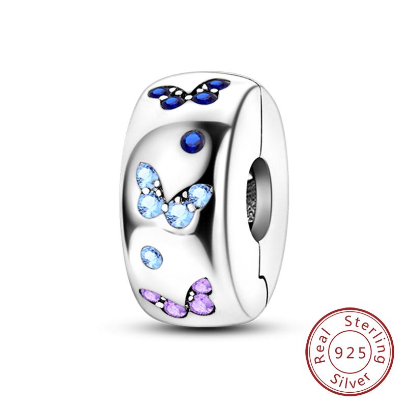 Оригинальные шармы-подвески из меди в виде светлячка, пчелы, бабочки, колибри для браслетов, женские украшения в подарок