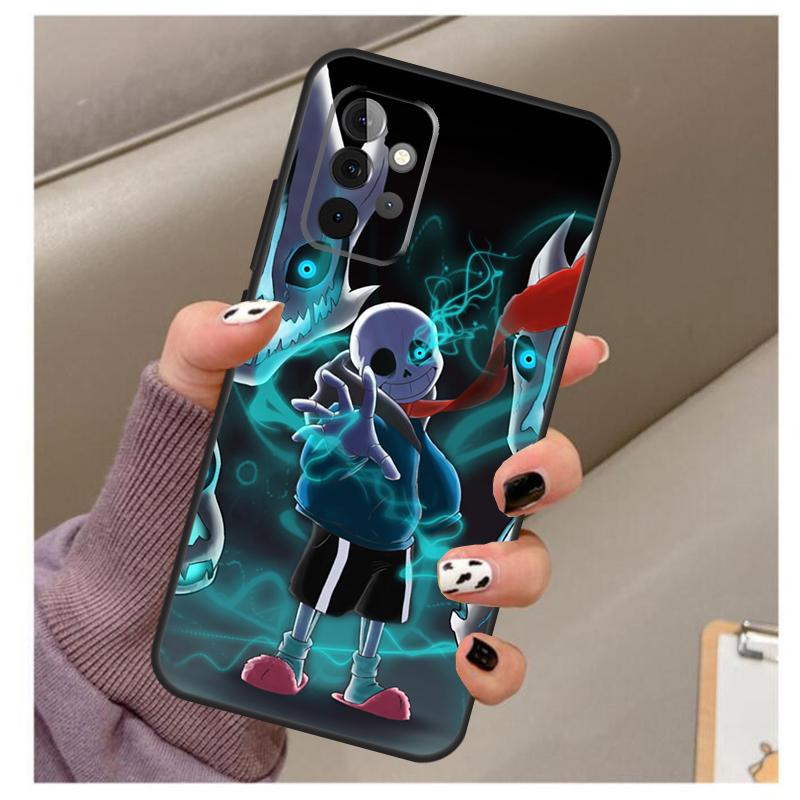 Чехол Undertale Sans для Samsung Galaxy A14 A34 A54 A12 A22 A32 A52 A51 A71 A13 A23 A33 A53 A15 A25