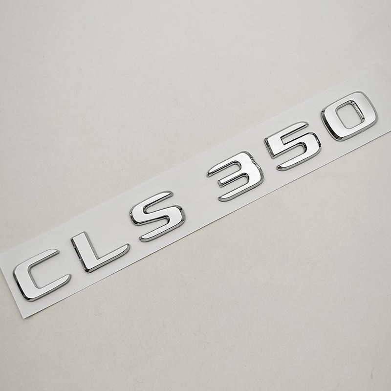 AATB1 3D ABS Наклейка на автомобиль Логотип CLS260 CLS300 CLS400 Задний багажник Буквы Значок Шильдик Для Mercedes Benz Серии CLS CLS350 CLS500 Аксессуар
