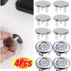 4 шт., крышка для перелива отверстий для раковины, накладка для раковины для ванной комнаты, крышки для отверстий для раковины для умывальника, круглые полые кольца для перелива, заглушка