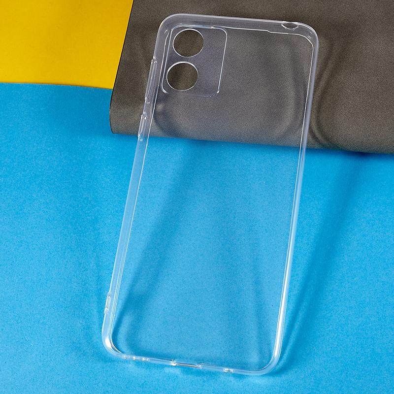 For Motorola Moto E13 4G Mobile Phone Cover Ultra-Thin Transparent Shockproof TPU Phone Case
