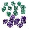 10 Штук Акриловых D10 Игровых Костей Для Настольных Игр