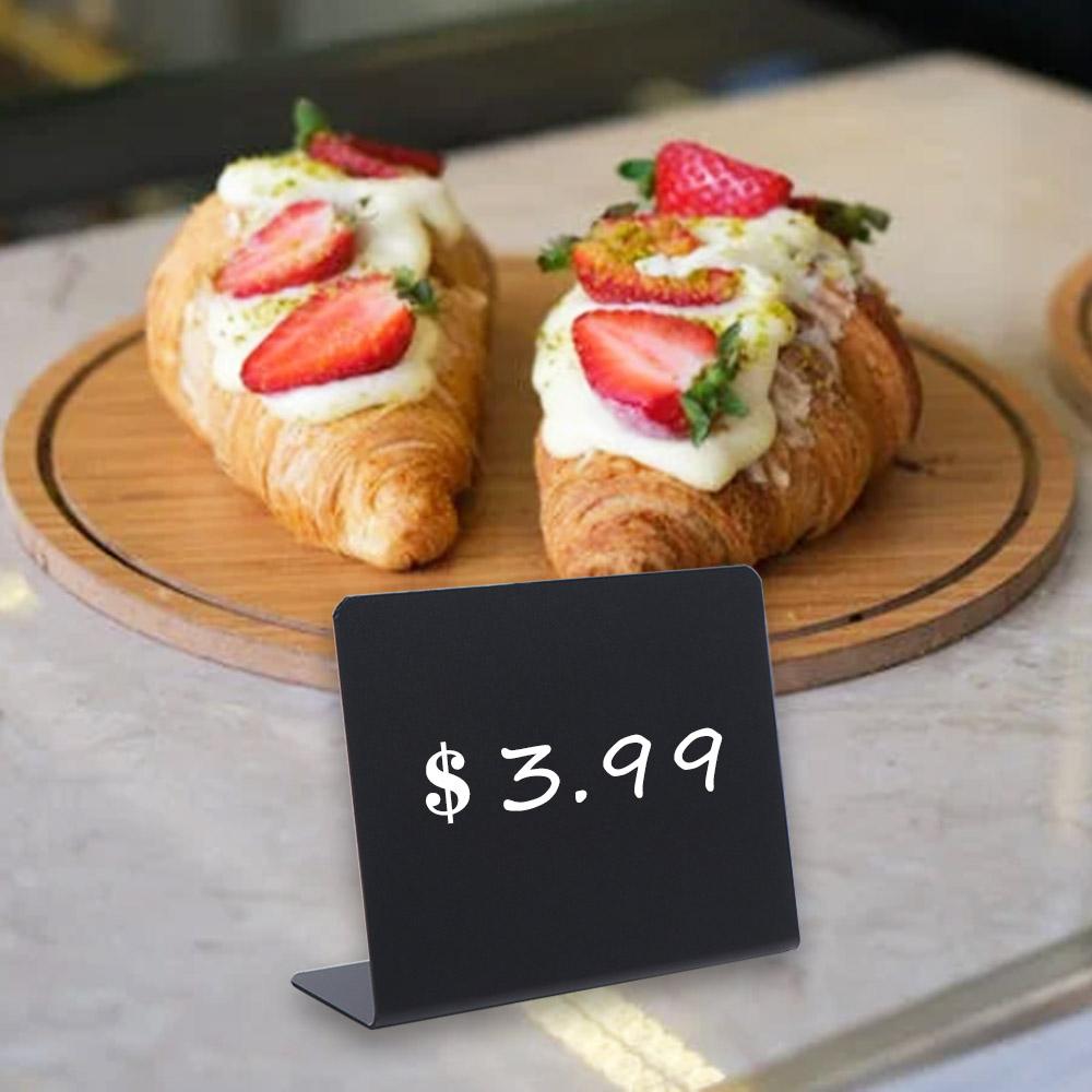 Stand Store Shop Buffet Tags Small Blackboard Signs Chalkboard Message Board Mini Chalkboard