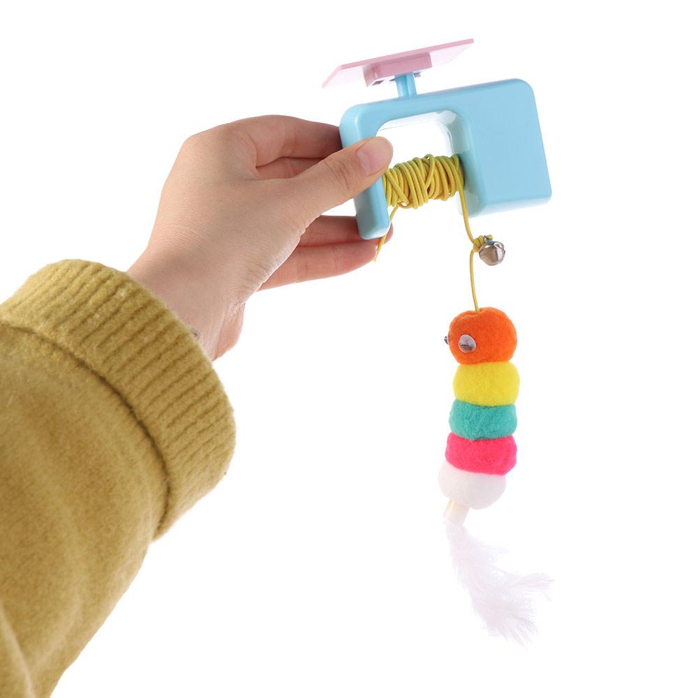Elastic Rope Electric Door Hanging Toy Automatic Lifting Interactive Cat Yoyo Ball Indoor Exercise