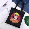 Anime Peripheral Japan's Anime Ramen Righteous Ardour Shopping Bag Women Canvas Tote Bags Eco Bag Shopper Shoulder Bags Black