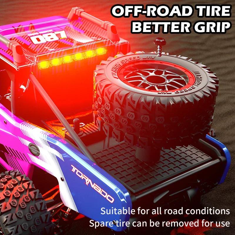 Новый 1:16 JJRC RC внедорожник 4WD 50/70 км бесщеточный электрический высокоскоростной 2.4G RC автомобиль дрифт монстр-трак детский светодиодный игрушечный подарок гоночный автомобиль