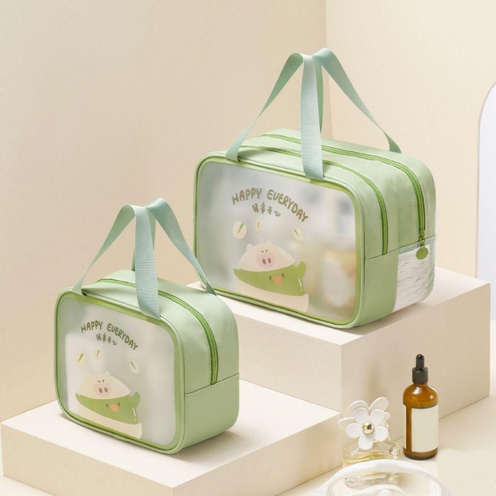 Large Capacity Travel Makeup Case Waterproof Cosmetics Storage Bag Simple Wash Bag for Home