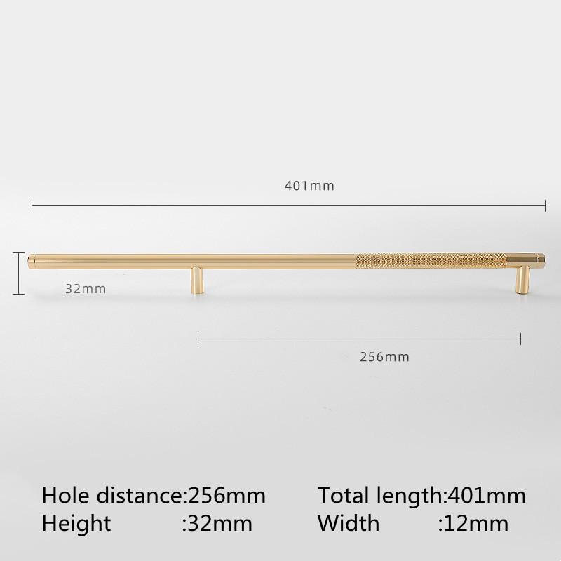 KK&FING Aluminium Gold Black Furniture Door Handles Two-color Kitchen Cupboard Drawer Knobs European TV Cabinet Handle Hardware