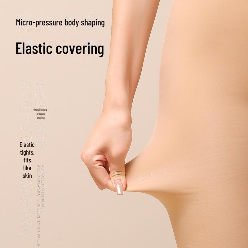 Женские чулки Ruiya Nude Natural Plus Velvet Thick - носки с эффектом голых ног на осень/зиму