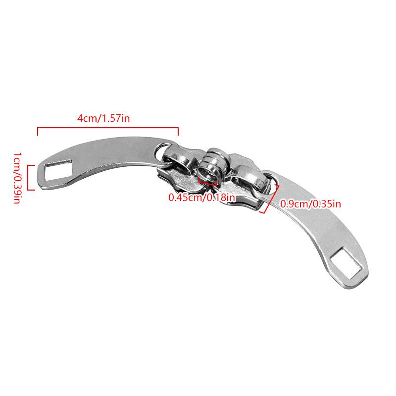 1 пара чемоданов DIY 5 #/8 #10 #, металлический слайдер на молнии, сумка на молнии для одежды, аксессуары