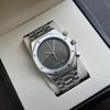 Royal Oak P-Tree Автоматические мужские кварцевые часы из нержавеющей стали 316L с большим простым циферблатом