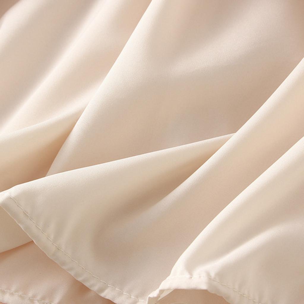 Женская модная повседневная однотонная юбка с высокой талией и оборками из сетки длиной до пола