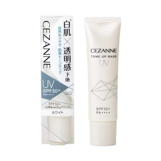 Cezanne UV Tone Up Base White 30г База под макияж Кожа SPF50+/PA++++ Водостойкая 30 грамм (х 1)