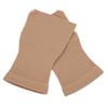 1 Pair Set Wrist Protective Brace Carpal Tunnel Support Fingerless Arthritis GlovesSkin Color