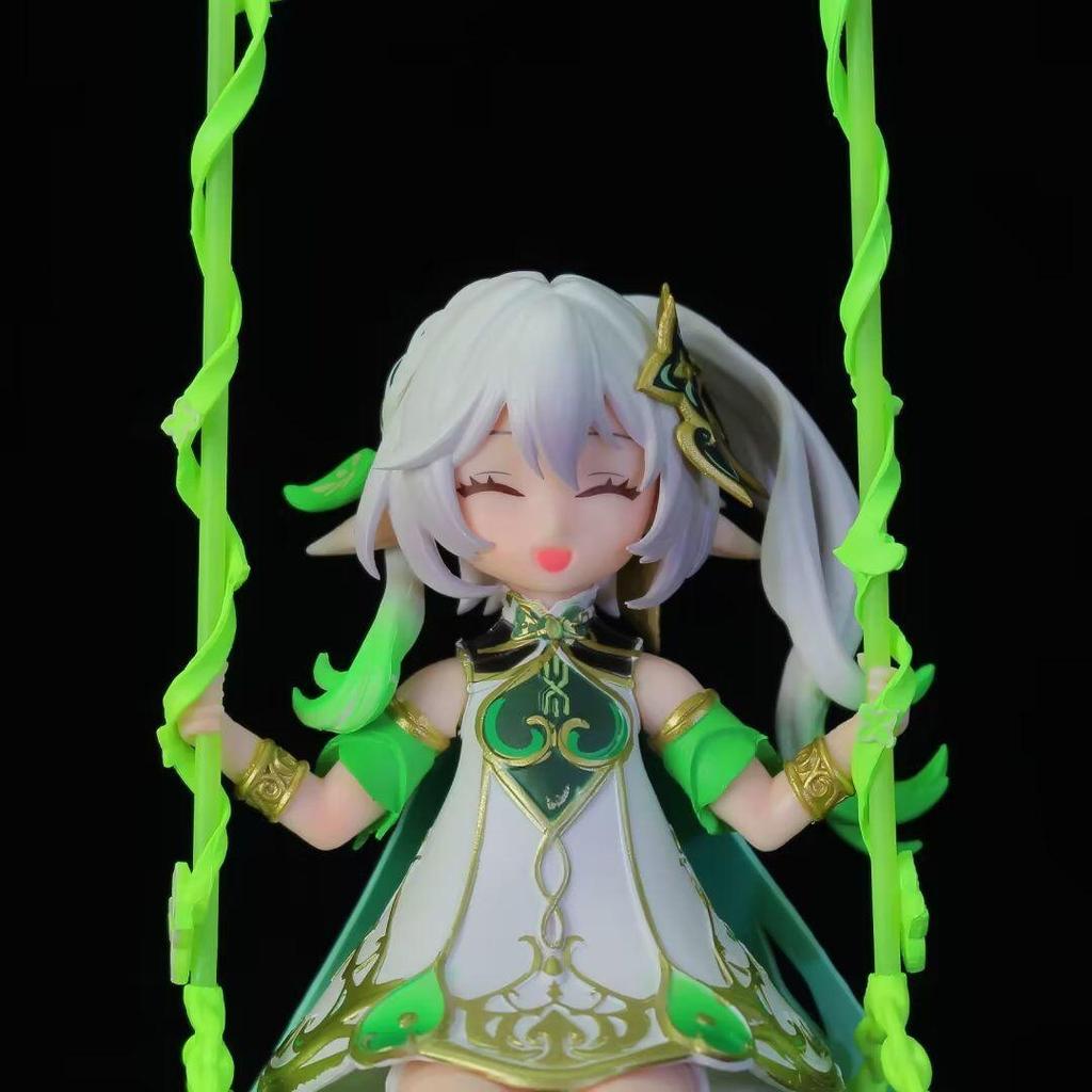 Nahida Genshin Impact Фигурки Травяной Бог Качели Nahida Фигурки ПВХ Аниме Модель Коллекция Игрушки Украшения На День Рождения Подарки
