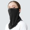 Hanging Ear Headband Ice Silk Sunscreen Mask Head Face Neck Gaiter Face Cover Scarf Headband Scarf
