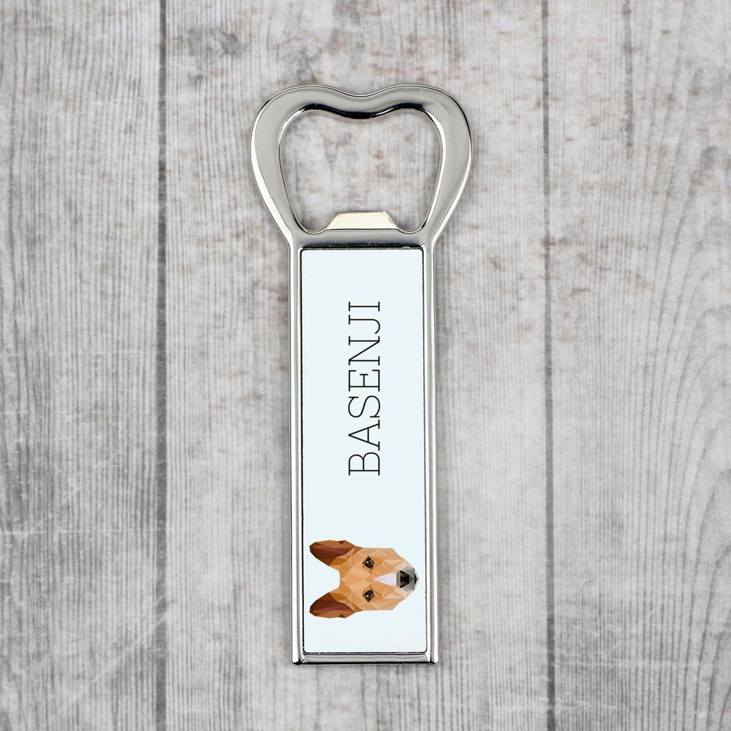 Basenji, Basendżi, Congo Dog -Otwieracz Do Butelek Ze Zdjęciem I Napisem Do Piwa Art-Dog