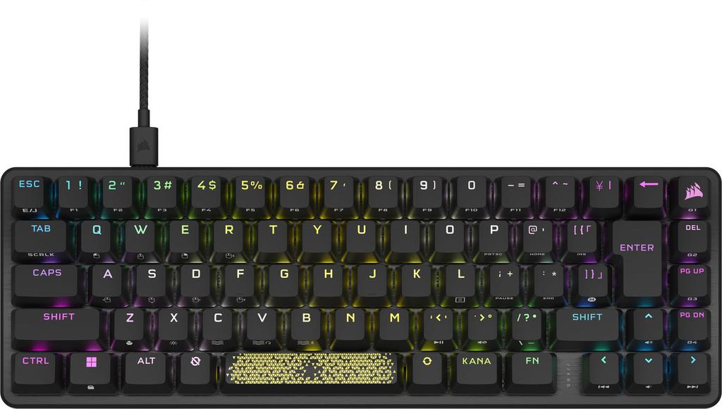Corsair K65 PRO MINI RGB 65% Size Tenkeyless Optical Mechanical Gaming Keyboard Japanese Layout No Kana Printing CH-91A401A-JP KB755