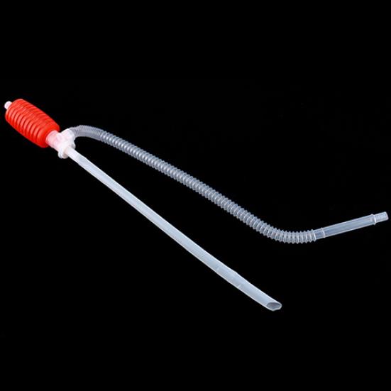 Portable Car Truck Siphon Pump Manual Hand Oil Emergency Fuel Transfer Tool