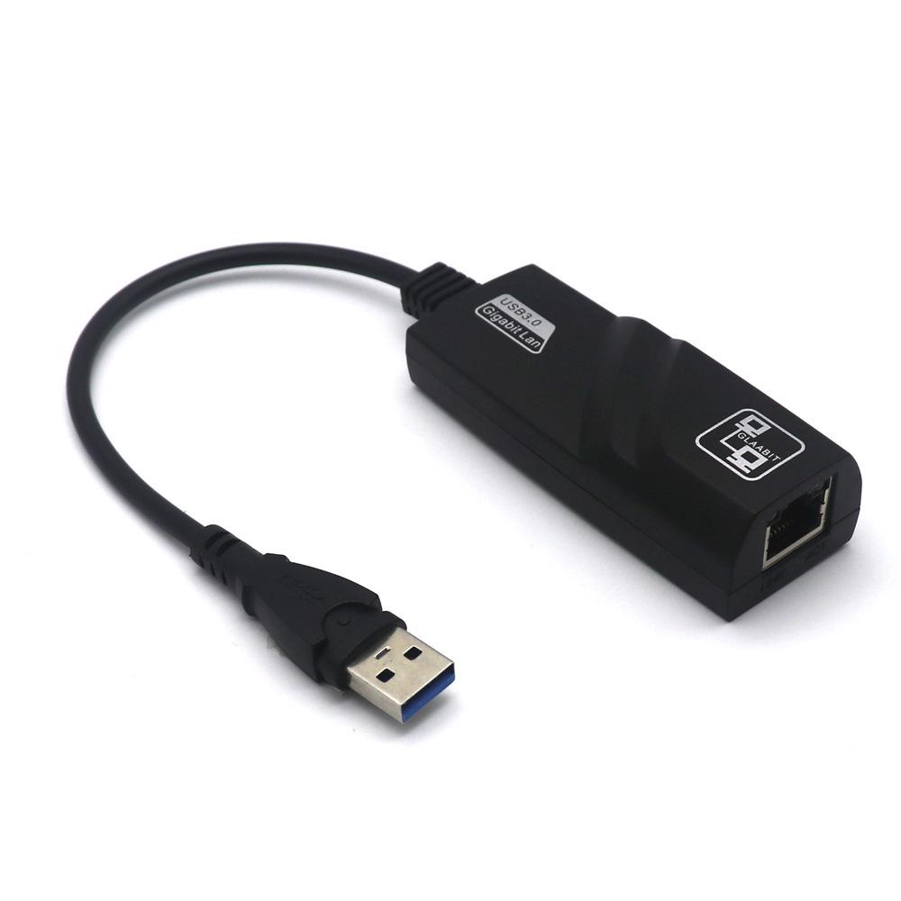 Адаптер USB-C - RJ45 Gigabit Ethernet, конвертер сетевых карт без драйверов для компьютеров и планшетов