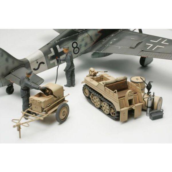 Tamiya 1/48 Немецкий блок питания для самолетов и модель Kettenkraftrad НОВЫЙ набор