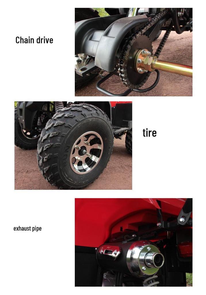 War God 150cc Gasoline ATV: Four-Wheeled All-Terrain Vehicle with CVT for Adult Venue Rental