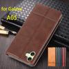 Роскошный магнитный адсорбционный кожаный чехол для Samsung Galaxy A05 A05 Flip Cover Защитный чехол Capa Fundas Coque