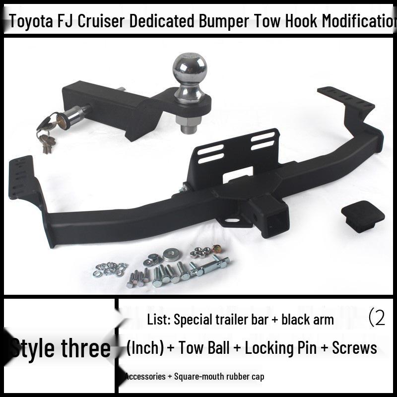 Toyota FJ Cruiser Prado Модифицированный Крюк для Буксировки Прицепа Кронштейн Голова Тигра