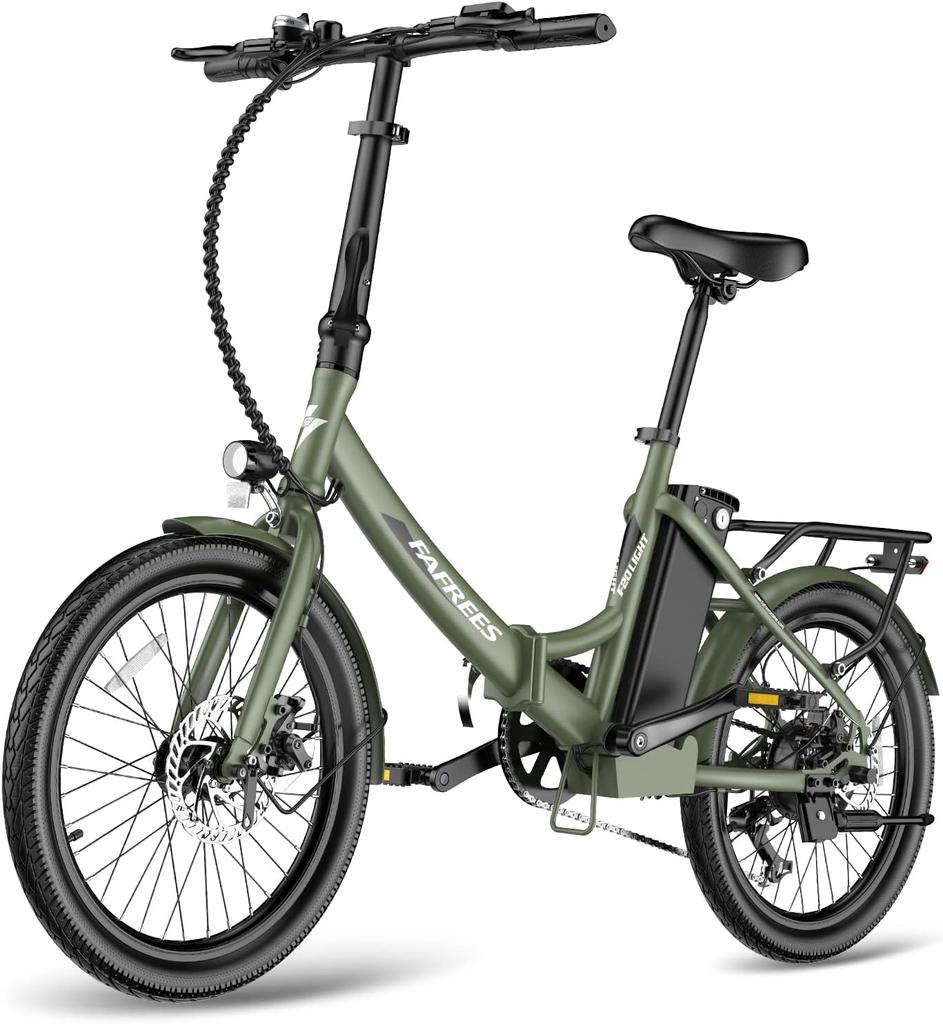 Fafrees F20 Light Folding E-Bike 36V 20Ah Battery 250W Motor 20" Compact Electric Bike 7-Speed Shimano