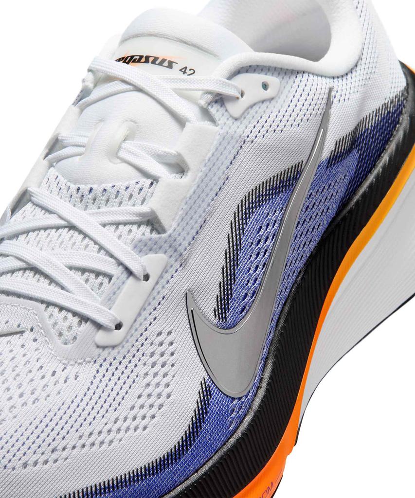 Nike Pegasus 42 M - Белый:Лазурит:Полный Оранжевый:Металлический серебристый / Ib1873-102