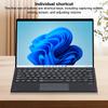 Portable Wireless Keyboard 7 Color Backlight Bluetooth-Compatible Touchpad Trackpad Wireless Keypad for Surface Pro 3/4/5/6/7/7+