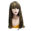 Желтый Лазерный Волос Черные Длинные Прямые Волосы высококачественный Синтетический Парик-Подходит для Ежедневной Носки Аниме Вечеринок