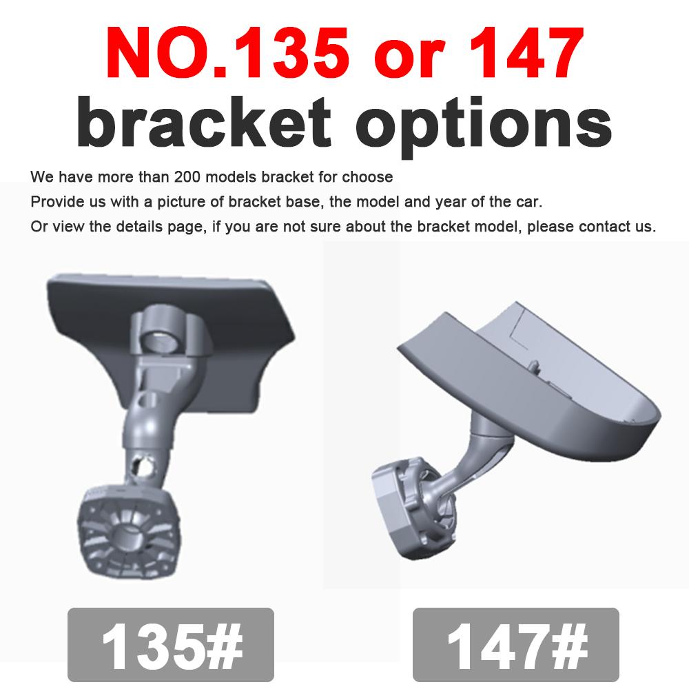 Carsanbo Car DVR Rear View Interior Mirror Bracket Monitor Accessories for Most of Honda Hyundai Ford Kia Nissan Toyota VM Benz