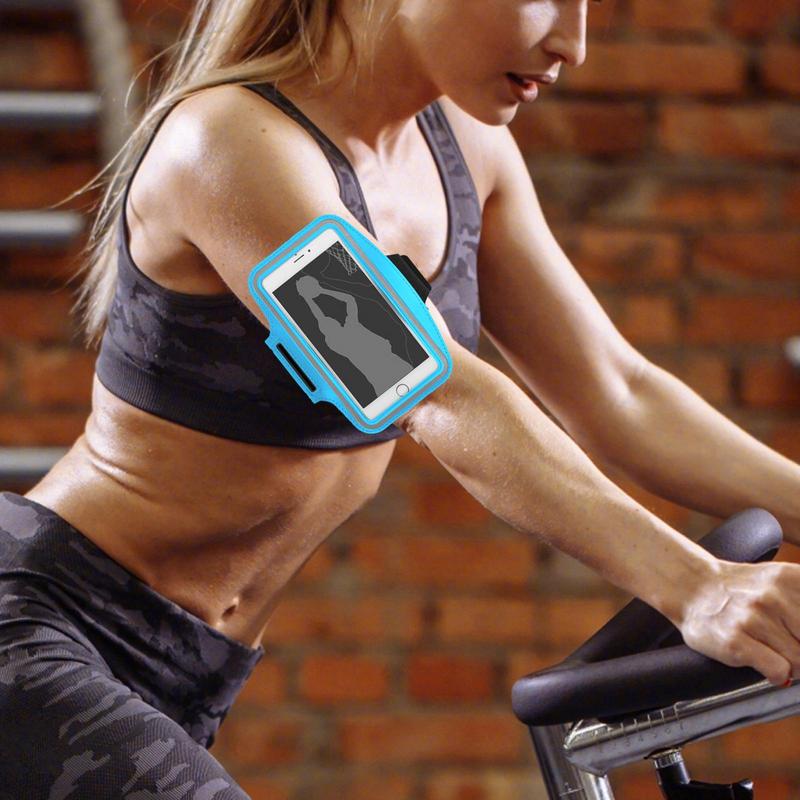 Phone Arm Bands For Running Waterproof Arm Band For Phone For Running Reflective Adjustable Lightweight Shockproof Storage Bag 6