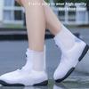 1 Pair Unisex Rain Boots Covers Waterproof Thickened Leakproof Anti-skid One-piece Moulding Wear-resistant Reusable Quick-drying Shoe Protectors Cover
